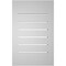 Ekena Millwork Vertical Surface Mount PVC Gable Vent: Functional, w/ 2"W x 2"P Brickmould Sill Frame, 14"W x 22"H GVPVE14X2203SF - alternate 5